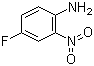 Struktur image of 4-Fluoro-2-nitroaniline