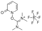 Struktur image of 1,1,3,3-Tetramethyl-2-(2-oxopyridin-1(2H)-yl)isouronium hexafluorophosphate