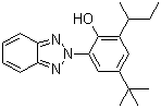 Struktur image of 2-(2H-benzotriazol-2-yl)-4-(tert-butyl)-6-(sec-butyl)phenol