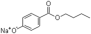 Struktur image of Sodium butyl paraben