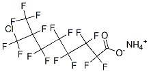 Struktur image of Ammonium 8-chlorohexadecafluoro-7-methyloctanoate