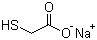 Struktur image of Sodium thioglycolate