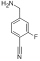 Struktur image of 4-(Aminomethyl)-2-fluorobenzonitrile
