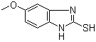 Struktur image of 5-Methoxy-2-mercaptobenzimidazole