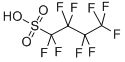 Struktur image of Nonafluorobutane-1-sulfonic acid