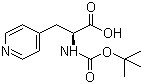 Struktur image of Boc-L-3-(4-pyridyl)-alanine