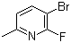 Struktur image of 3-Bromo-2-fluoro-6-picoline