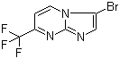 Struktur image of 3-Bromo-7-(trifluoromethyl)imidazo[1,2-a]pyrimidine