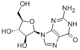 Struktur image of 2-Amino-9-b-D-arabinofuranosyl-1,9-dihydro-6H-purin-6-one
