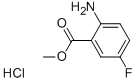 Struktur image of 2-Amino-5-fluorobenzoic acid methyl ester hydrochloride