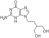 Struktur image of 2-Amino-9-[4-hydroxy-3-(hydroxymethyl)butyl]-3,9-dihydropurin-6-one