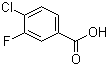 Struktur image of 4-Chloro-3-fluorobenzoic acid