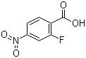 Struktur image of 2-Fluoro-4-nitrobenzoic acid