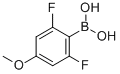 Struktur image of 2,6-Difluoro-4-methoxyphenylboronic acid