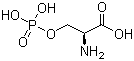 Struktur image of L-O-Phosphoserine