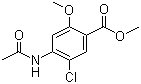 Struktur image of Methyl 4-acetamido-5-chloro-2-methoxybenzoate