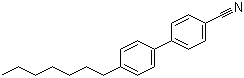Struktur image of 4-Heptyl-4'-cyano-biphenyl
