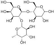 Struktur image of 2'-Fucosyllactose