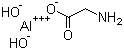 Struktur image of Dihydroxyaluminum aminoacetate