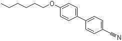 Struktur image of 4'-(Hexyloxy)-4-biphenylcarbonitrile