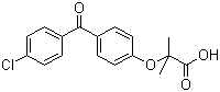 Struktur image of Fenofibric acid