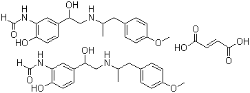 Struktur image of Formoterol fumarate