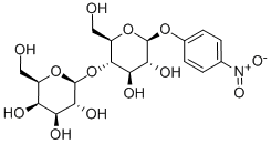 Struktur image of p-Nitrophenyl beta-D-lactopyranoside