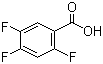 Struktur image of 2,4,5-Trifluorobenzoic acid
