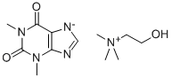 Struktur image of Choline theophyllinate