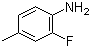 Struktur image of 2-Fluoro-4-methylaniline