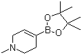 Struktur image of 1-Methyl-1,2,3,6-tetrahydropyridine-4-boronic acid pinacol ester
