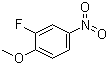 Struktur image of 2-Fluoro-4-nitroanisole