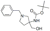 Struktur image of 1-Benzyl-3-(hydroxymethyl)-3-Boc-aminopyrrolidine