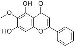 Struktur image of Oroxylin A