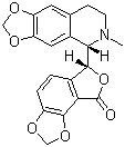 Struktur image of (+)-Bicuculline