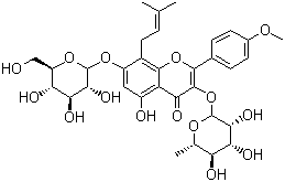 Struktur image of Icariin