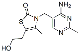 Struktur image of 3-[(4-Amino-2-methylpyrimidin-5-yl)methyl]-5-(2-hydroxyethyl)-4-methylthiazol-2(3H)-one