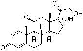 Struktur image of Prednisolone