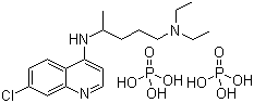 Struktur image of Chloroquine phosphate