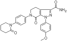 Struktur image of Apixaban