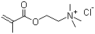 Struktur image of Methacryloyloxyethyl trimethyl ammonium chloride