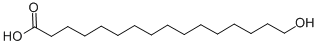 Struktur image of 16-Hydroxyhexadecanoic acid
