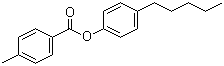 Struktur image of 4-Pentylphenyl-4'-methyl benzoate