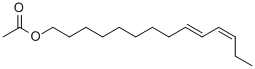 Struktur image of (9Z,11E)-9,11-Tetradecadien-1-ol acetate