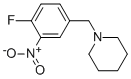 Struktur image of 1-(4-Fluoro-3-nitrobenzyl)piperidine