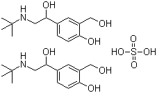 Struktur image of Albuterol sulfate