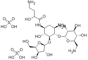 Struktur image of Butirosin disulfate
