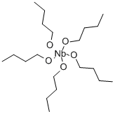 Struktur image of Niobium(V)-n-butoxide