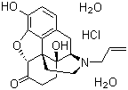 Struktur image of Naloxone hydrochloride 2-hydrate