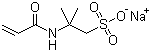 Struktur image of 2-Acrylamido-2-methyl-propanesulfonic acid sodium salt